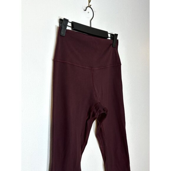 Lululemon Wunder Under Hi-Rise 1/2 Tight Capri *Full-On Deep Rouge Size 6 - Picture 4 of 7